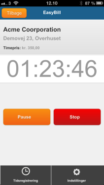Easybill _aktiv _timer