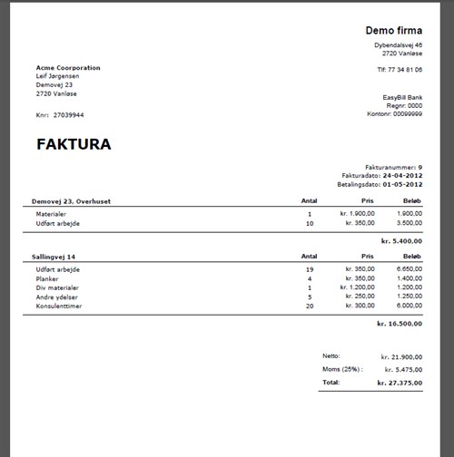 Faktura _skabelon _detaljeret _med _grupper